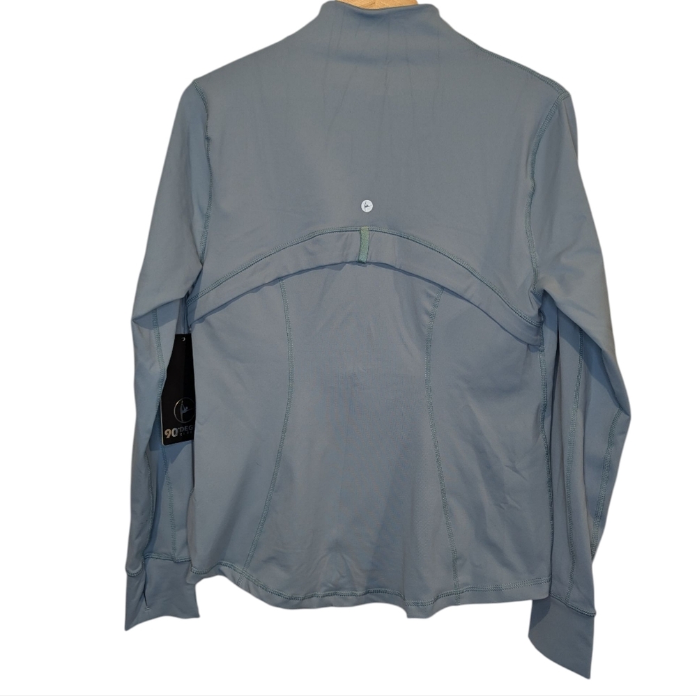90 Degree By Reflex Full Zip Activewear Jacket Size Large - Picture 2 of 7
